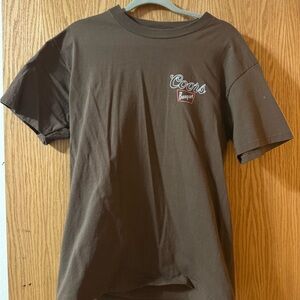 Brown Coors Banquet Graphic Tee